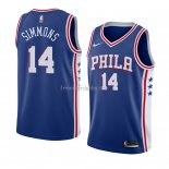 Maillot Philadelphia 76ers Jonathon Simmons Icon 2018 Bleu