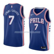 Maillot Philadelphia 76ers Timothe Luwawu-cabarrot Icon 2018 Bleu Bleu