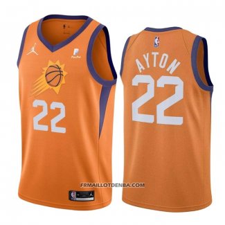 Maillot Phoenix Suns Deandre Ayton Statement 2021 Orange