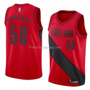 Maillot Portland Trail Blazers Caleb Swanigan Statement 2018 Rouge