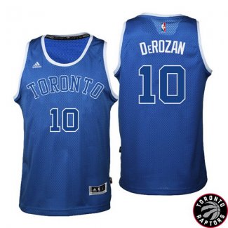 Maillot Basket Toronto Raptors DeRozan 10 Bleu