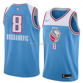 Maillot Sacramento Kings Bogdan Bogdanovic Ville 2018 Bleu