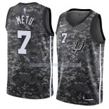 Maillot San Antonio Spurs Chimezie Metu Ciudad 2018 Gris