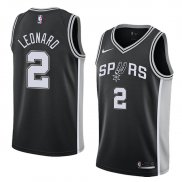 Maillot San Antonio Spurs Kawhi Leonard Icon 2017-18 2 Noir