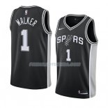 Maillot San Antonio Spurs Lonnie Walker Icon 2018 Noir