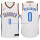 Maillot Basket Thunder Russell Westbrook 2017-18 0 Blanc