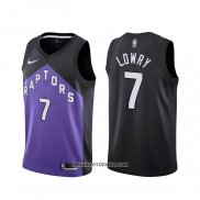 Maillot Tornto Raptors Kyle Lowry Earned 2020-21 Noir Volet