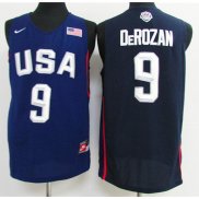 Maillot Basket USA Dream Teams DeRozan 9 Bleu