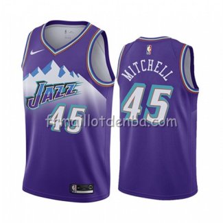 Maillot Utah Jazz Donovan Mitchell Hardwood Classics 2019-20 Volet