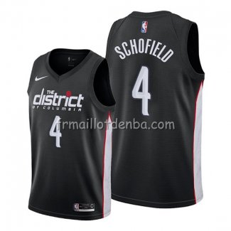 Maillot Washington Wizards Admiral Schofield Ville 2019-20 Noir