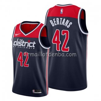 Maillot Washington Wizards Davis Bertans Statement Edition Bleu