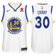 Nike Maillot Basket Golden State Warriors Curry 30 Blanc