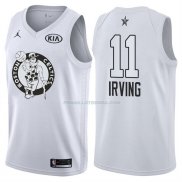 Maillot All Star 2018 Boston Celtics Kyrie Irving 11 Blanc