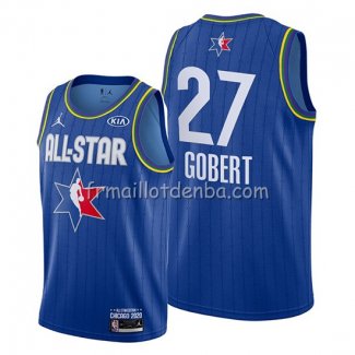 Maillot All Star 2020 Utah Jazz Rudy Gobert Bleu