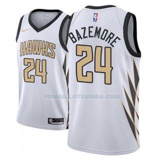 Maillot Atlanta Hawks Kent Bazemore Ciudad 2018-19 Blanc