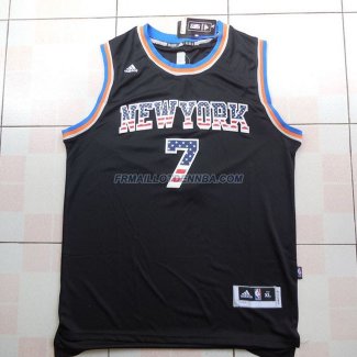 Maillot Basket New York Knicks 2017 Anthony 7 Noir