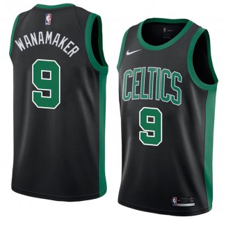 Maillot Boston Celtics Brad Wanamaker Statement 2017-18 9 Noir