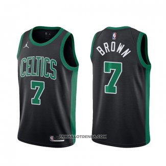 Maillot Boston Celtics Jaylen Brown Statement 2020-21 Noir