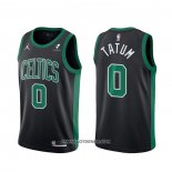 Maillot Boston Celtics Jayson Tatum Statement 2021-22 Noir