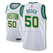 Maillot Boston Celtics P.j. Dozier Ciudad 2018-19 Blanc