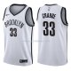 Maillot Brooklyn Nets Allen Crabbe Association 2017-18 33 Blancoo