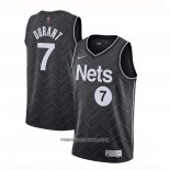 Maillot Brooklyn Nets Kevin Durant Earned 2020-21 Noir