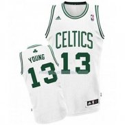 Maillot Basket Boston Celtics Young 13 Blanco