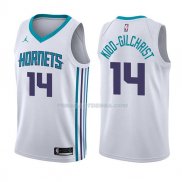 Maillot Charlotte Hornets Michael Kidd Gilchrist Association 2017-18 14 Blancoo