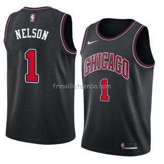 Maillot Chicago Bulls Jameer Nelson Statement 2018 Noir