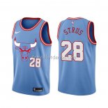 Maillot Chicago Bulls Max Strus Ville Bleu