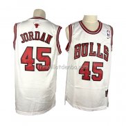 Maillot Chicago Bulls Michael Jordan Retro Blanc