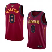 Maillot Cleveland Cavaliers Jordan Clarkson Finals Bound Icon 2017-18 8 Rouge