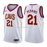 Maillot Cleveland Cavaliers Kendrick Perkins Association 2017-18 21 Blancoo