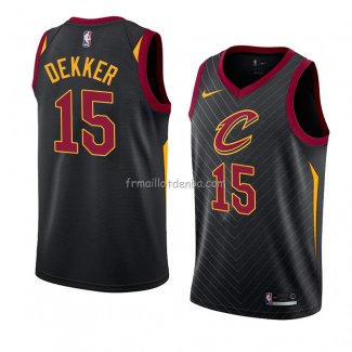 Maillot Cleveland Cavaliers Sam Dekker Statement 2018 Noir