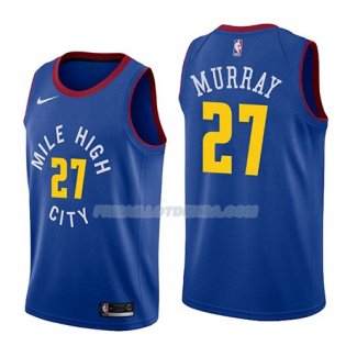 Maillot Denver Nuggets Jamal Murray Statement 2018-19 Bleu