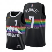 Maillot Denver Nuggets Mason Plumlee Ville 2019-20 Noir