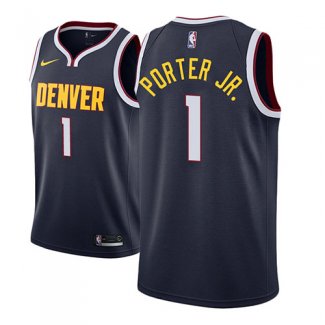 Maillot Denver Nuggets Michael Porter Jr. Icon 2018-19 Bleu