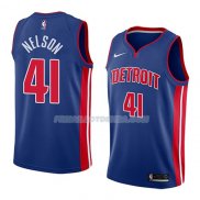 Maillot Detroit Pistons Jameer Nelson Icon 2018 Bleu
