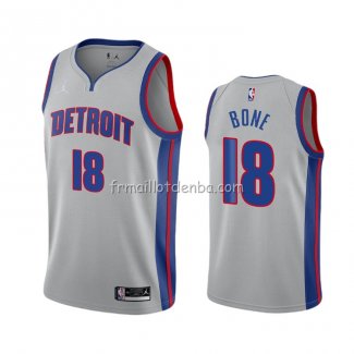 Maillot Detroit Pistons Jordan Bone Statement 2020-21 Gris