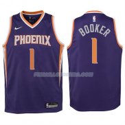 Maillot Enfant Phoenix Suns Devin Booker 2017-18 Volet