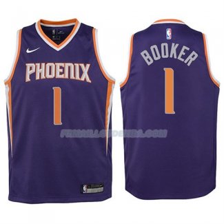 Maillot Enfant Phoenix Suns Devin Booker 2017-18 Volet