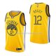 Maillot Golden State Warriors Andrew Bogut Earned 2018-19 Jaune