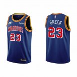 Maillot Golden State Warriors Draymond Green NO 23 75th Anniversary Bleu