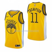Maillot Golden State Warriors Klay Thompson Earned 2018-19 Jaune