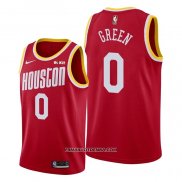 Maillot Houston Rockets Jalen Green NO 0 Classic Rouge