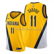 Maillot Indiana Pacers Domantas Sabonis Statement Edition Jaune