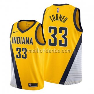 Maillot Indiana Pacers Myles Turner Statement Edition Jaune