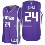 Maillot Basket Sacramento Kings 2017-18 Hield 24 Purpura