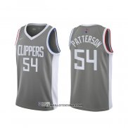 Maillot Los Angeles Clippers Patrick Patterson Earned 2020-21 Gris