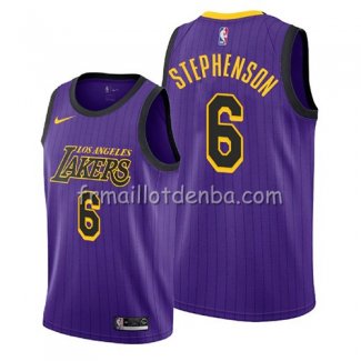 Maillot Los Angeles Lakers Lance Stephenson Ciudad 2019 Volet